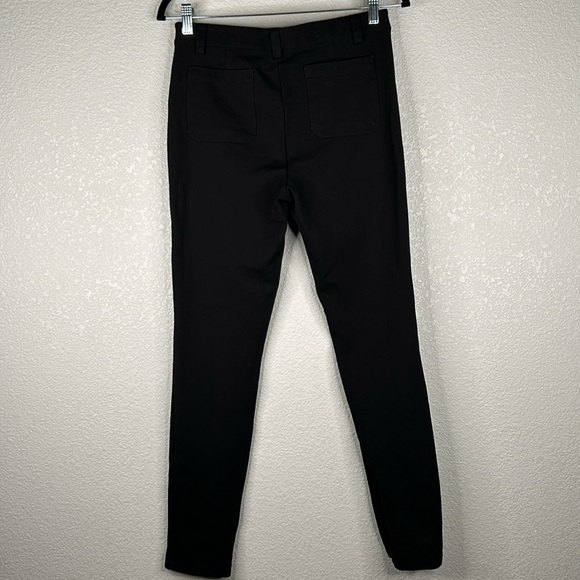 Andrew Marc Black Spandex Blend Skinny Jeans Size 4 - Picture 4 of 8